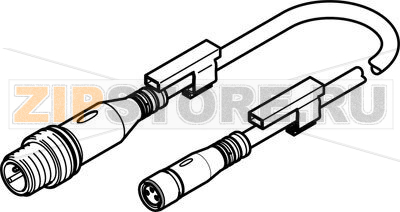 Кабель соединительный 0.5 м Festo NEBU-M8G3-K-0.5-M12G3 