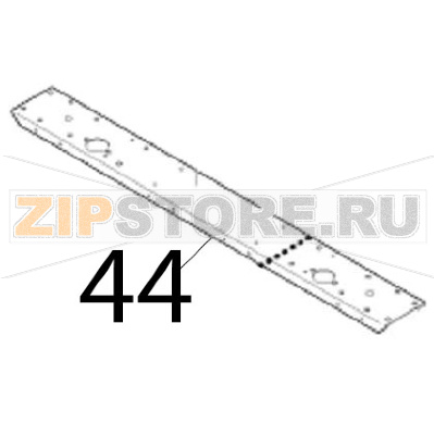 Section 692x75x18 Angelo Po 1G1BR1G Section 692x75x18 Angelo Po 1G1BR1GЗапчасть на деталировке под номером: 44
