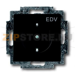 Розетка 16 А, 250 В, чёрный бархат ABB 2CKA002013A5332 