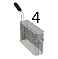 Cestello 5 L per cuocipasta Angelo Po 1G1CP2G