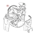 Specchiato left side casing P0053 Saeco Talea Giro