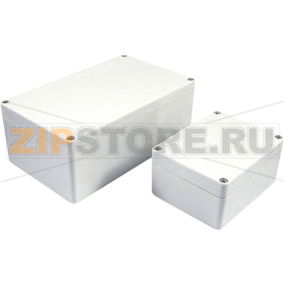 Корпус 82x80x55 мм, материал: поликарбонат, серый, 1 шт Axxatronic 7200-256 