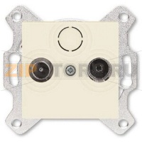 Розетка проходная TV-R, 7 дБ, слоновая кость ABB 2CHH083607A6017