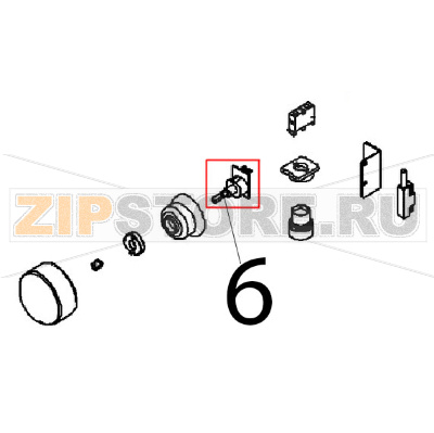 Gr. encoder Angelo Po FX82E2T Gr. encoder Angelo Po FX82E2TЗапчасть на деталировке под номером: 6