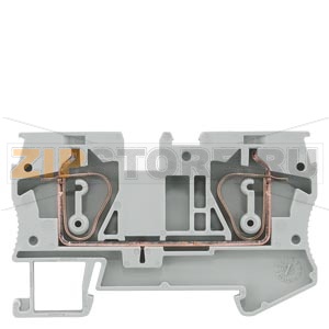 КЛЕММА ПРОХОДНАЯ ПРУЖИННОЕ ПОДСОЕДИНЕНИЕ: 0.5 - 6 MM2, ШИРИНА: 8.2 MM, СЕРАЯ Siemens 8WH2000-0AH00 