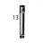 Label core fix column Godex RT200