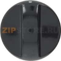 KNOB SAMET BLACK ø 38 mm
