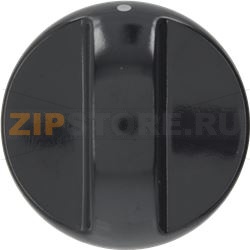 KNOB SAMET BLACK ø 38 mm 