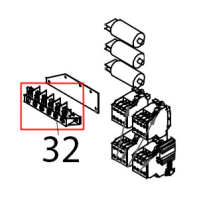 Morsettiera FV 122 V/V Tecnoeka KF 1010 EV UD
