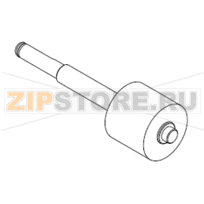 Kit, mag platen roller Zebra P110m Kit, mag platen roller Zebra P110mЗапчасть на деталировке под номером: 105940G-159