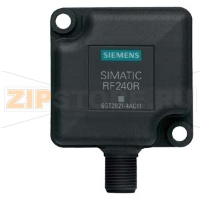 Считыватель RF240R без антенны, RS 422  IP 67,       -25 до +70 C, 50 X 50 X 30 мм, со встроенной антенной. Siemens 6GT2821-4AC10