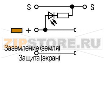 3-проводные клеммы для подключения исполнительных устройств; желтый светодиод; для исполнительных устройств NPN-переключения (отрицательного); 2,5 мм; CAGE CLAMP®; 2,50 mm; серые Wago 270-585/281-507 