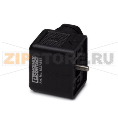 Штекер для электромагнитного клапана Phoenix Contact SACC-V-4CON-PG9/A 4-контактный, тип А, без кабеля, резьбовое соединение, кабельный ввод Pg9.Минимальный заказ: 1 шт.Упаковка: 1 шт.
