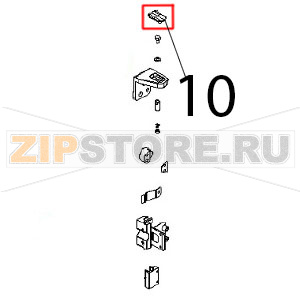 Tappo cerniera sup. Angelo Po FX201G3 Tappo cerniera sup. Angelo Po FX201G3Запчасть на деталировке под номером: 10