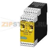 SIRIUS,CENTRAL MOD. 3RK3 BASIC ДЛЯ MODULAR SAFETY SYSTEM 3RK3 4/8 F-DI, 1F-RO, 1 F-DO, 24V DC PARAMETERIZABLE VIA SW MSS ES WIDTH 45MM ВИНТОВЫЕ КЛЕММЫ UP ДО CATEGORY 4 (EN954-1) UP ДО SIL3 (IEC 61508) UP TO PERFORMAНЗE LEVEL E (ISO 13849-1) Siemens 3RK311