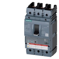 Автоматический выключатель 3VA6 UL frame 250 breaking capacity class L 150kA @ 480V 3-pole, line protection ETU320, li, In=250A overload protection ir=100A ...250A short circuit protection iI=1,5...10 x In w/o connection Siemens 3VA6225-8HL31-2AA0