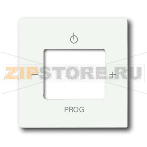 Накладка для цифрого FM-радио, белый бархат ABB 2CKA008200A0122 
