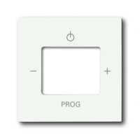 Накладка для цифрого FM-радио, белый бархат ABB 2CKA008200A0122