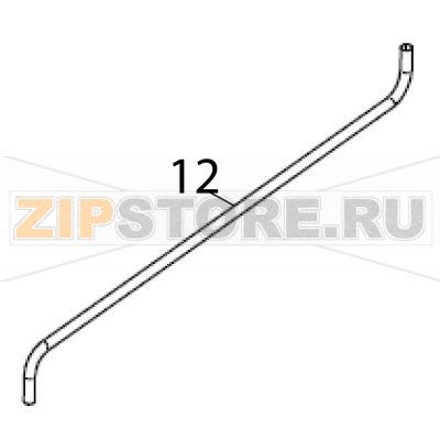 Black rubber pipe D 8x4 Fagor CO-110 DD Black rubber pipe D 8x4 Fagor CO-110 DDЗапчасть на деталировке под номером: 12Название запчасти Fagor на английском языке: Black rubber pipe D 8x4 CO-110 DD.