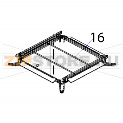 Complete wire basket base Fagor CO-172 DD Complete wire basket base Fagor CO-172 DDЗапчасть на деталировке под номером: 16Название запчасти Fagor на английском языке: Complete wire basket base CO-172 DD.