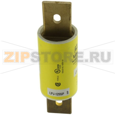 Предохранитель, 125 A, AC 600 В, 300 кА, 41x146 мм, J, UL, с задержкой Eaton LOW PEAK CLASS J T/D 