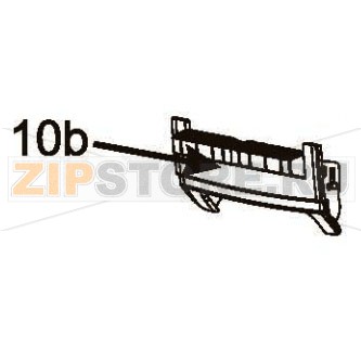 Передняя панель с диспенсером Zebra GX420t - снята с производства Передняя панель с диспенсером Zebra GX420tЗапчасть на сборочном чертеже под номером: 10bНазвание запчасти Zebra на английском языке: Front Bezel, Dispenser (t)