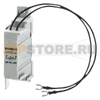 ПОДАВИТЕЛЬ ПОМЕХ RC-ЭЛЕМЕНТ ДЛЯ ЗАЩЕЛКИВАНИЯ НА AC 48 ДO 127V/DC 70 ДO 150V ДЛЯ КОНТАКТОРОВ РАЗМЕР 8 ДO 12, AC РАБОТА РАЗМЕР 3 ДO 6, DC РАБОТА Siemens 3TX7522-3S