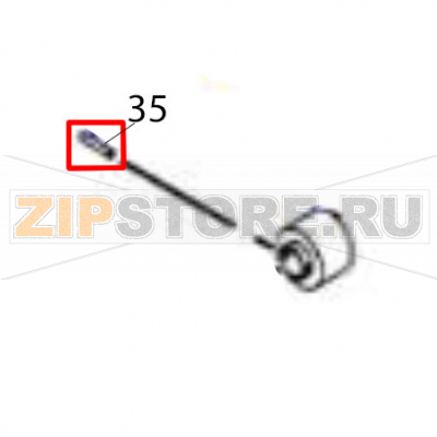 Pan head screw Sato CL6NX Plus Pan head screw Sato CL6NX PlusЗапчасть на деталировке под номером: 35Название запчасти на английском языке: Pan head screw Sato CL6NX Plus.