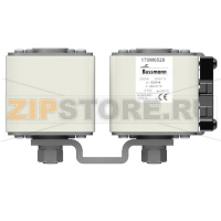 Предохранитель, 2000 A, AC 1000 В, 100 кА, 2xsize 3, 74x177x95 мм, aR, IEC Eaton FUSE 2000A 1