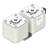 Предохранитель, 2000 A, AC 1000 В, 100 кА, 2xsize 3, 74x177x95 мм, aR, IEC Eaton FUSE 2000A 1 - Предохранитель, 2000 A, AC 1000 В, 100 кА, 2xsize 3, 74x177x95 мм, aR, IEC Eaton FUSE 2000A 1