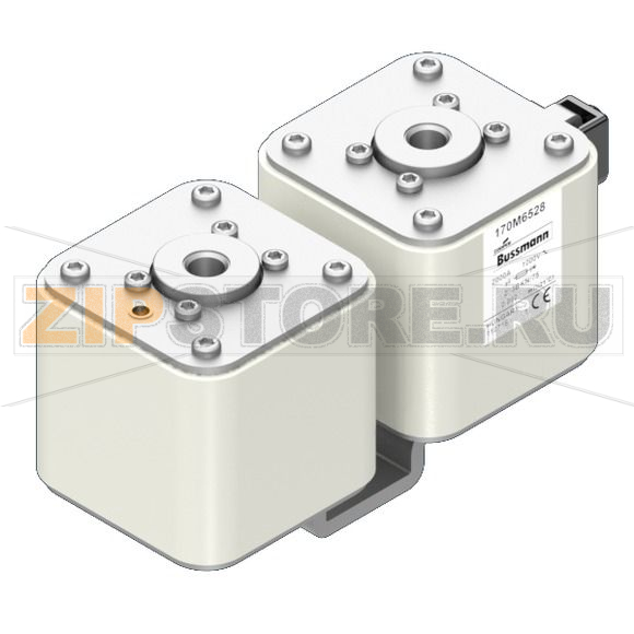 Предохранитель, 2000 A, AC 1000 В, 100 кА, 2xsize 3, 74x177x95 мм, aR, IEC Eaton FUSE 2000A 1 