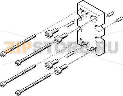 Комплект переходников Festo HAPG-74 