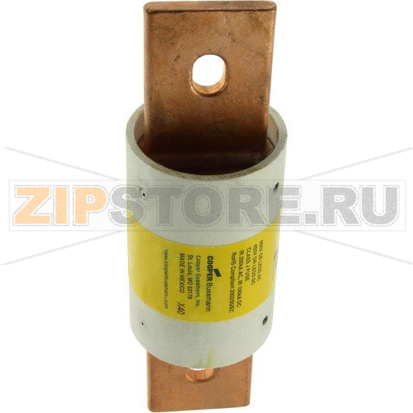 Предохранитель, 400 A, AC 600 В, DC 450 В, 200 кА, 54x181 мм, J, UL, CSA Eaton DRIVE FUSE 