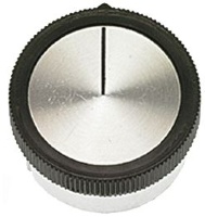 BLACK KNOB 40 MM. DIA