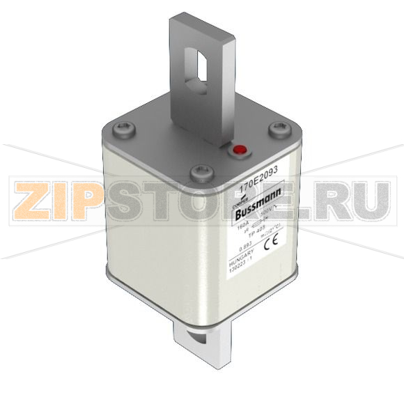 Предохранитель, 160 A, AC 500 В, 55x55x140 мм, aR, IEC с индикатором Eaton FUSE 160A 500V TP 4 