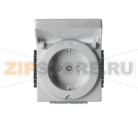 Розетка 16 А, 230 В, IP21/44, алюминий ABB 2TKA00000437