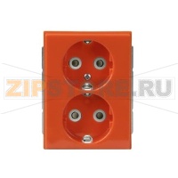 Розетка 16 А, 230 В, оранжевая ABB 2TKA00002963