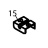 Soporte pulsador Fagor ECO-160