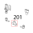 Intermediate "T", connection Ø: 8 Unox XVC 205E