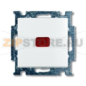 Переключатель одноклавишный, IP20, альпийский белый ABB 2CKA001012A2143 