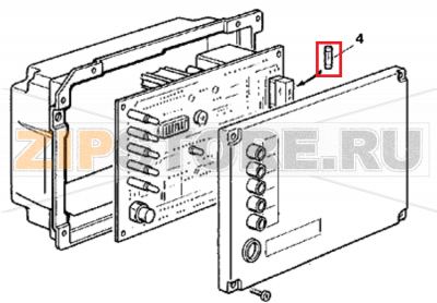 Schmelzsicherung (16 a) Scotsman AF 200    Schmelzsicherung (16 a) Scotsman AF 200Запчасть на 