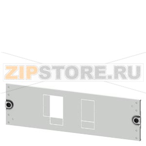 SIVACON S4 SENTRON 3VA cover 3VA11 (up to 160 A) 4-pole, 3-pole + N Mounting position horizontal Fixed mounting Number of switches 1 Height 150 mm Width 600 mm Siemens 8PQ2015-6BA27 