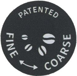 HANDLE ADHESIVE LABEL GRINDER REGISTER 