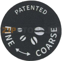 HANDLE ADHESIVE LABEL GRINDER REGISTER 