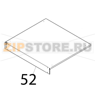 Facciata superiore Piron PF1006_PI1 Facciata superiore Piron PF1006_PI1Запчасть на деталировке под номером: 52