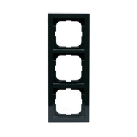 Рамка трехместная, антрацитовая ABB 2TKA000372G1