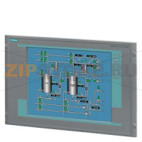 SIMATIC Flat Panel 15, 15-дюймовый TFT-дисплей с разрешением 1024X768 пикселей, питание =24 В и ~120/240 В, интерфейсы VGA, DVI-D, в комплекте кабель VGA длиной 1,8 м Siemens 6AV7861-2AB00-2AA0