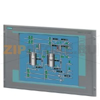 SIMATIC Flat Panel 15, 15-дюймовый TFT-дисплей с разрешением 1024X768 пикселей, питание =24 В и ~120/240 В, интерфейсы VGA, DVI-D, в комплекте кабель VGA длиной 1,8 м Siemens 6AV7861-2AB00-2AA0