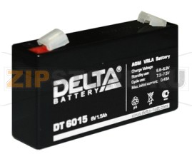 Delta DT 6015 Свинцово-кислотный аккумулятор Delta DT 6015 (характеристики): Напряжение - 6В; Емкость - 1,5Ач; Габариты: 97 мм x 24 мм x 52 мм, Вес: 0,3 кгТехнология аккумулятора: AGM VRLA Battery