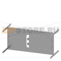 SIVACON S4 EBS SENTRON 3VA 3VA10 (100A) 3-pole Upright mounting position 8US setup Number of switches 7 Height 350 mm Width 800 mm Branch heights 350 mm Siemens 8PQ6000-8BA40